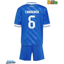 Real Madrid Eduardo Camavinga #6 Tredjedraktsett Barn 2025-26 Kortermet (+ Korte bukser)